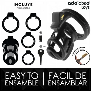 ADDICTED TOYS LOCKED - KLATKA NA PENISA 8,5 CM